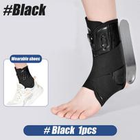 Adjustable Ankle Brace Support For Women Men - Elastic Lace-Up Sprain Recovery Aid For Ankle Injury Relief S