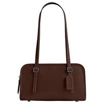 Coach Swing Zip 25 Užsegimas užtrauktuku Odinė rankinė per petį Moteriškos rankinės Klevo raudonumo CM565-LHMPL Basic Set (Bag+Dust Bag)