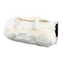 The North Face 6L Prekės ženklo logotipas Petinė Crossbody Poliesterio Mini krepšys Moteriški krepšiai Baltas NF0A8F05-UBO White