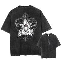 2026 Anime Jujutsu Kaisen Lover Manga T-shirt Zenin Maki Graphic Print T Shirt Men Women Clothes Short Sleeve Tees Washed Oversized Cotton Tshirt L