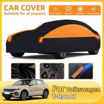 Volkswagen T-Roc A1 atsparus vandeniui automobilio uždangalas, visų oro sąlygų, apsaugantis nuo sniego, UV spindulių, lauko, apsaugantis nuo dulkių, aukščiausios kokybės apsauginis uždangalas NO LOGO