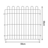 Lionto apsauginės tvorelė mažiems gyvūnams, aukštis 58 cm