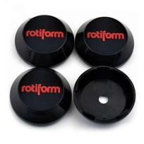 4 vnt / siunta Rotiform lenktynių emblema 65 mm 68 mm automobilio rato centrinės stebulės dangteliai Ženklelių priedai modifikuoti automobilio rato stebulės dangtelį 65MM sidabras