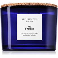 Vila Hermanos Apothecary Cobalt Blue Fig & Amber kvapioji žvakė 350 g