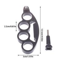 1Set Black ABS Selfie Bracket Finger Grip Ring For Handheld Camera Accessory Compatible With 6 7 5 4 3 - Camera Holder