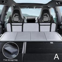 Universalus Automobilio Lova Miego Kilimėlis SUV Galinės Sėdynės Prailginimo Plokštė Sulankstomas Kelioninis Stovyklavimo Čiužinys Bagažinė Miego Komfortas Galvos Apsauga juoda