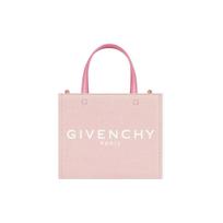 Givenchy G-Tote Odinė rankinė su logotipų spaudiniu Moteriška rankinė Ryškiai rožinė BB50N0B1FK-670 Basic Set (Bag+Dust Bag)