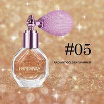 Airbrush Highlighter Spray Bottle, Long-Lasting Shimmer, Portable Highlighter Powder For Holiday Party, Travel Makeup