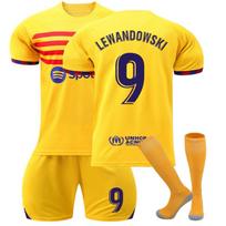 2324 „Barcelona-Lewandowski“ vaikiškų futbolo treniruočių komplektas 16 šviesiai ruda spalva