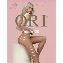 Moteriškos pėdkelnės ORI Nude 20 DEN – Nature, 2