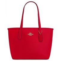 Coach City 23 Metalinis Logotipas Sagtis Rankinė Moteriškos Rankinės Raudona CT859-IMUP7 Basic Set (Bag+Dust Bag)