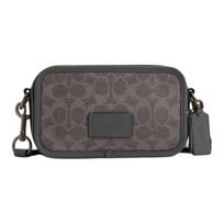 Coach Wyatt 19 Prekės ženklo spaudinio kameros krepšys Vyriškas peties krepšys Anglies pilkumo pilkas CW365-QBYFT Basic Set (Bag+Dust Bag) gray