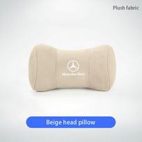 GLC GLB automobilio sėdynės zomšinė atminties putų kaklo pagalvėlė galvos atrama Mercedes Benz AMG W204 W205 W203 W211 W212 W213 W201 W210 W124 W1 juoda