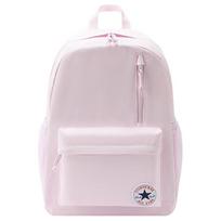 Converse Casual Versatile Zipper Closure Polyester Backpack Medium Light Purple Women backpack CV2443021PS-004 Light Purple,M
