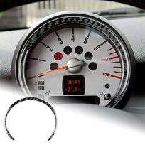 AIRSPEED MINI Tachometer Speedometer Interior Trim Sticker Carbon Fiber Interior juoda