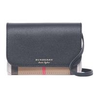 Burberry Nauja Versija Diržo Woc Vintažinis Klasikinis Patikrintas Medvilninis Ir Odinis Pečių Crossbody Krepšys Įprasti Moteriški Krepšiai Juodas 80463161 Basic Set (Bag+Dust Bag)