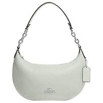Coach Payton Series 28 Užsegama užtrauktuku Odinė Pusmėnulio Formos Rankinė Moteriška Rankinė Šviesiai Žalia CE619-SVONE Basic Set (Bag+Dust Bag)