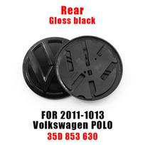 Volkswagen 120mm 110mm Automobilio Logotipo Emblema Variklio Dangtis Priekinė Ir Galinė Uodegos Ženklas Galinis Ženklelis 6R0853600A Aksesuaras VW Polo 2011 2012 2013 1Pcs VW Polo 2011-13