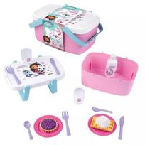 Smoby: Gabės lėlių namelio pikniko krepšelio žaidimų rinkinys