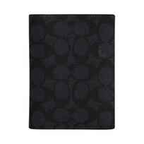 Coach Paso dėklas 11 Klasikinis raštas Padengtas drobės Kortelių laikiklis Unisex Aksesuarai Juodas CW170-QBMI5 Basic Set (Bag+Dust Bag)