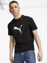 PUMA Vyriški marškinėliai trumpomis rankovėmis, ESS+LOGO LAB CAT
