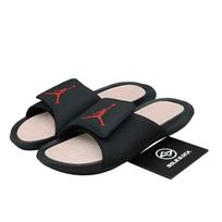 Air Jordan Jordan Hydro 6 Šlepetės 'Juoda Universitetinė Raudona' 881473-005 45 black