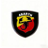 Automobilio šoninė lipduko emblema Priedas Fiat Abarth 500 Tipo FR Panda Argo Freemont Viaggio Bravo Punto Doblo Pulse Stilo Palio 1PCS