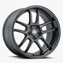 ESR Wheels APX8 19x9.5 5x120.6 ET22 Matte Black w/ Gloss Black Lip 99551422 APX8MBLK-BL 5X120.6
