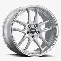 ESR Wheels APX8 18x10.5 Blank ET-15-30 Hyper Silver w/ Machined Lip 805111CC APX8HS-ML