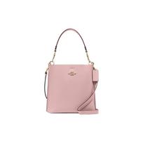 Coach Mollie Buckle Closure Leather Bucket Bag Women Handbags Pink CF433-IMV7Z Basic Set (Bag+Dust Bag)