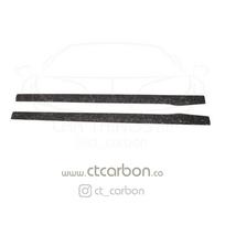 MERCEDES C63/C63S W205 COUPE & SALOON FORGED CARBON FIBRE SIDE SKIRTS - D STYLE