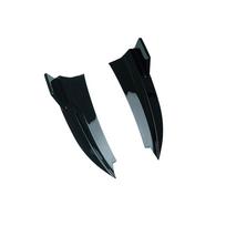 MERCEDES C43 & C CLASS COUPE/CONVERTIBLE W205 2014-2021 GLOSS BLACK REAR BUMPER CORNERS