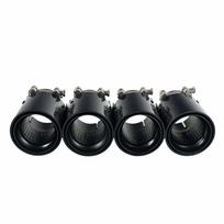 BMW M2/M3/M4/M5 F10/F80/F82/F83/F87 CARBON FIBRE EXHAUST TIPS - BLACK x4