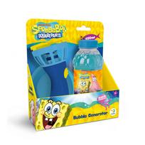 Lauko žaidimas Muilo burbulų generatorius Sponge Bob 450 ml