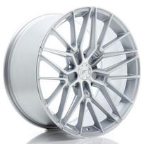 JR Wheels JR38 20x9 ET20-35 5H BLANK Silver Machined Face