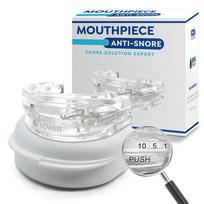 Anti-Snoring Mouthpiece - Custom-Fit Dental Guard for Teeth Grinding & Sleep Apnea Relief, Breathable Nighttime Snore Stopper