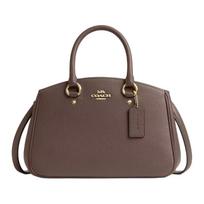 Coach Savannah 28 Nuimamas dirželis Odinė Petinė Rankinė Didelė Moteriškos Rankinės Ruda CAL54-IMV2R Basic Set (Bag+Dust Bag)