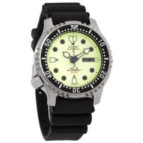 Citizen PROMASTER NY0040-09W Automatinis nardymo laikrodis 200m atsparus vandeniui Pilnai šviečiantis Poliuretano apyrankė Vyriškas Japonijos išskirtinis