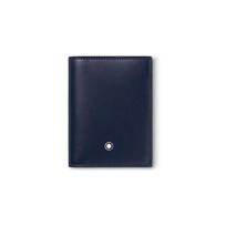 Montblanc Meisterstück Šešiakampis Baltas Žvaigždės Rašto Odinis Kortelių Laikiklis Vyriški Aksesuarai Rašalo Mėlynas 131693 Gift Set(Basic Set+Box+Shopping Bag)