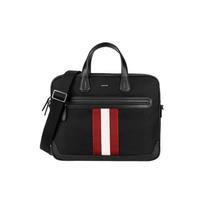 Bally Klasikinis Raudonas Ir Baltas Dryžuotas Kasdienis Portfelis Audinio Pečių Krepšys Vyriški krepšiai Juodas CHANDOS-SM-TSP-10 Basic Set (Bag+Dust Bag)