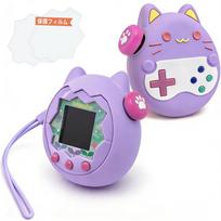 Tamagotchi Paradise silikoninis dėklas + 2 apsauginės plėvelės pilnas padengimas apsauga nuo įbrėžimų atsparumas smūgiams apsauga nuo dulkių atsparumas vandeniui mielas šoninis mygtukas
