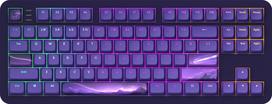 Dark Project ALU87B Celestial, G3MS Voidstone , US | DPKB_CELESTIAL_87_ANSI | 5292910036711