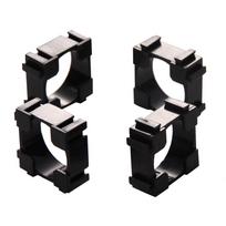 100Pcs 18650 Battery Storage Organizer 18650 Cylindrical Battery Holder Brackets Plastic Case Box Accessories