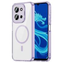 Xiaomi Redmi 15C 4G/15C 5G/Poco C85 Clear Phone Case,Non-Yellowing Magnetic Phone Case for Xiaomi Redmi 15C 4G/15C 5G/Poco C85 balta