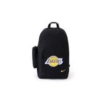 Nike X NBA Collaboration 17.5L Los Angeles Lakers Logo Polyester Backpack Unisex Backpack Black 3Z2ULNAXB-LAK Black