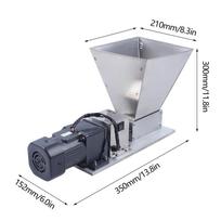 High Quality Home Coffee Bean Grinder W/ Stainless knurled knobs Electric Grain Barley Mill Crusher For Brew Factory Farm sidabras