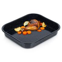 Kepimo indas emaliuota stačiakampio formos 29,5x25,5x4,5 cm