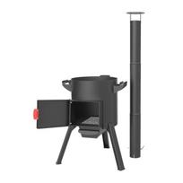 Krosnelė kazanui 12-16L / skersmuo 40cm / plienas 3mm / Kazan Mangal VIP