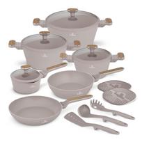 Puodų komplektas (15 dalių) Berlinger Haus Taupe Nordic Collection | BH-8344