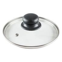 Puodo dangtis stiklinis karščiui atsparus 16 cm